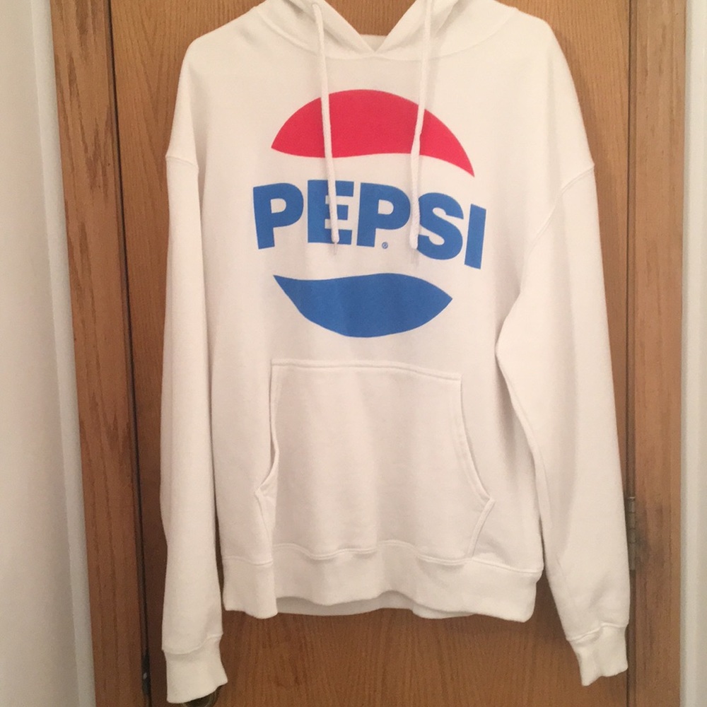 Pepsi White Hoodie